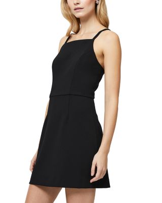 FRENCH CONNECTION - Whisper Straight Neck Mini Dress