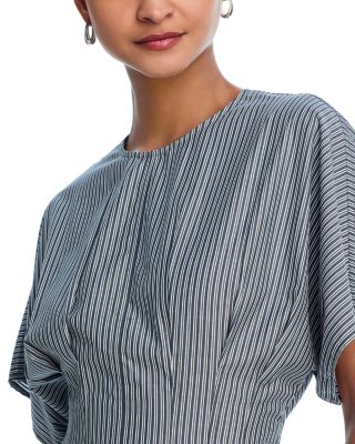 Maddie Stripe Poplin Mini Dress