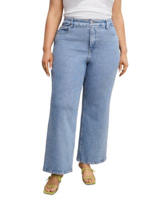 Soft Tech Good Skate Wide Leg Crop Jeans in Indigo860