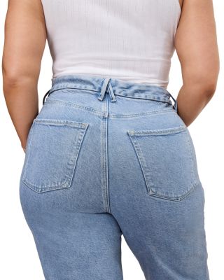 Soft Tech Good Skate Wide Leg Crop Jeans in Indigo860