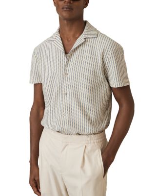 REISS - Striped Camp Shirt