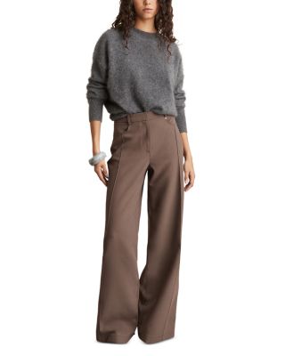 REISS - Petites Heather Wide Leg Palazzo Pants
