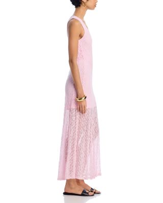 Theo Floral Lace Maxi Dress