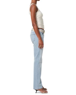Genova Low Slung Bootcut Jeans in Villa