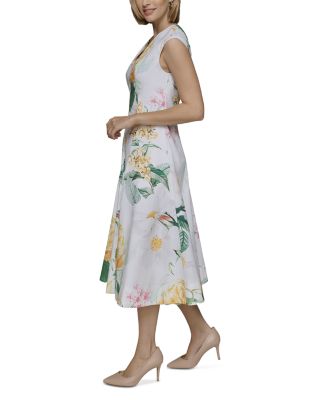  Allover Floral Dress