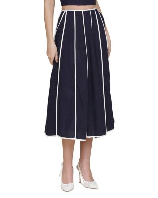 Seamed Midi Skirt 
