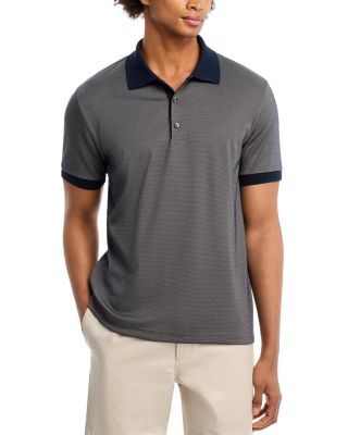 Theory - Geo Polo in Mod Jacquard