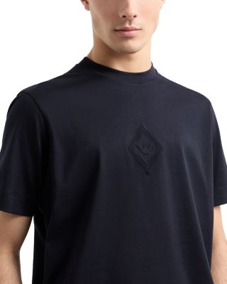 Short Sleeve Embossed Logo Tee