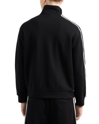 Cotton Jersey Zip Up Sweatshirt