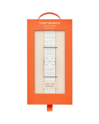 Eleanor Apple Watch&reg; White Ceramic Band, 36mm - 46mm 