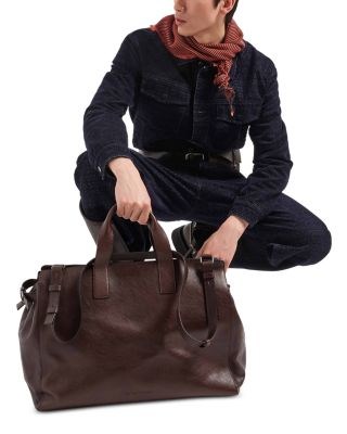 Loose Fit Flocked Logo Jeans in Navy Blue