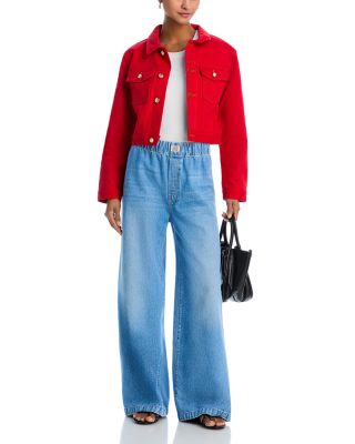 The Kitchen Drawer Skimp High Rise Wide Leg Jeans in All You Can Eat