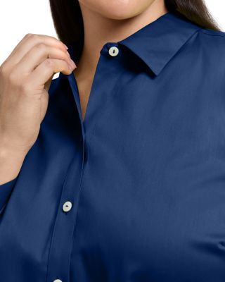 Scarlett Long Sleeved Matte Sateen Shirt