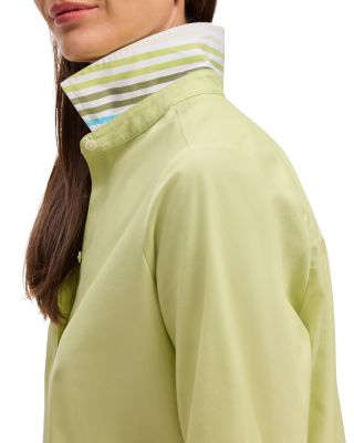 Margie 3/4 Sleeved Pinpoint Oxford Shirt