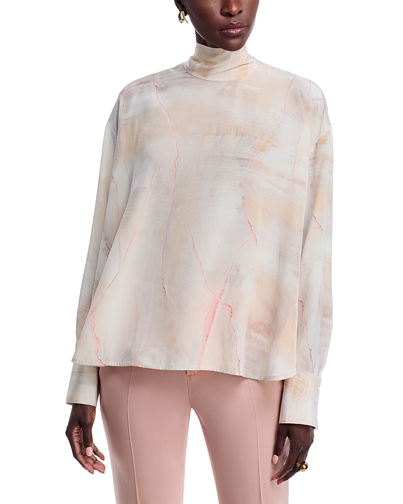 Fabiana Filippi Silk Blouse In Neutral