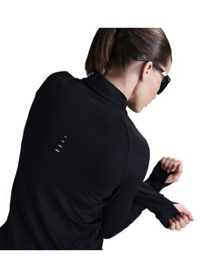 Swift Dri FIT Mock Neck Half Zip Top