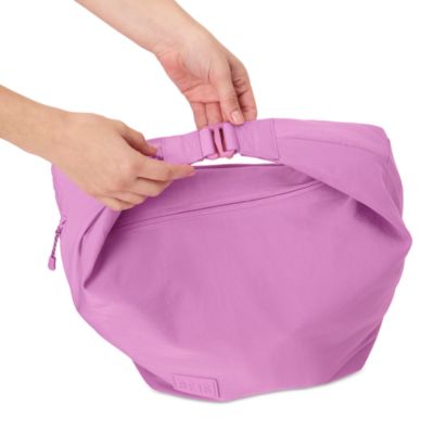 The Crescent Catchall Bag in Berry