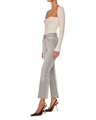 Bridget Bootcut High Rise Instasculpt™ Crop Jeans in Light Smoke