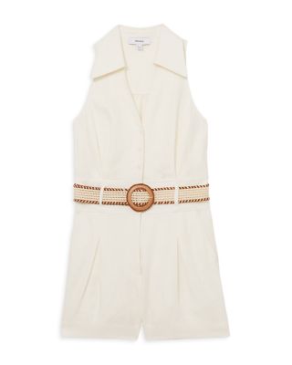 【海外限定】REISSプレイスーツ☆Anjie Pure Linen Playsuit, Cr REISS Anjie Linen Playsuit | Bloomingdale's