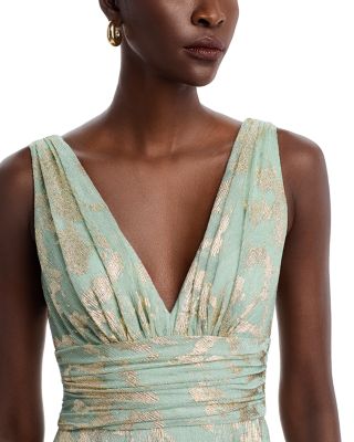 Crinkle Foil Dress - Exclusive