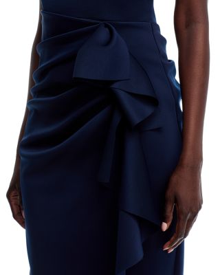 Off The Shoulder Ruched Dress - Exclusive 