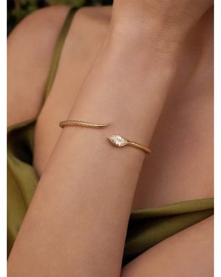 Marquise Crystal Cuff Bracelet