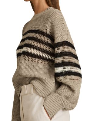 Catrice Linen Striped Sweater