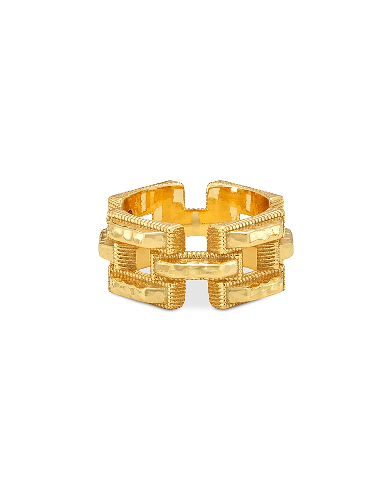 Capucine De Wulf Pathway Ring in 18K Gold Plated