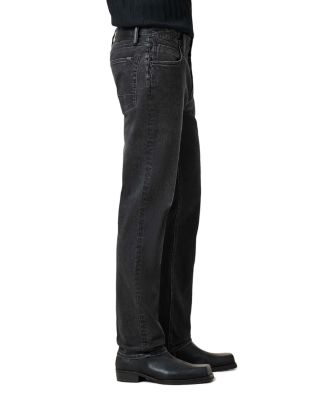 Iggy Regular Fit Jeans in Washed Black