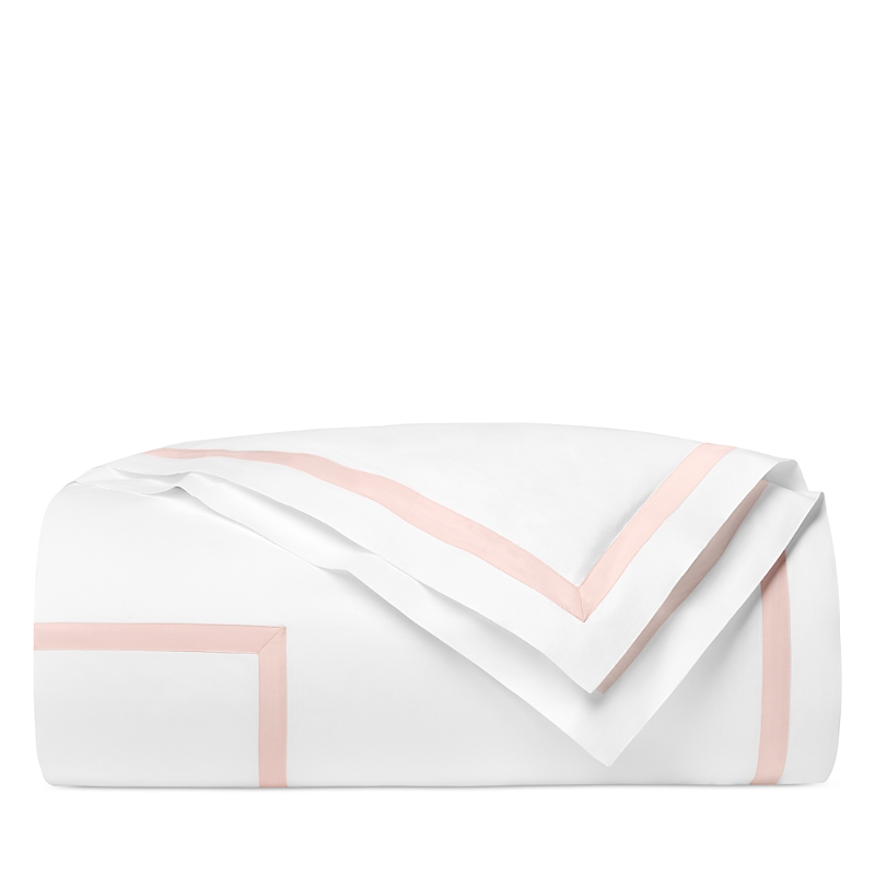 Sferra Estate Duvet Cover, Full/queen In White/petal