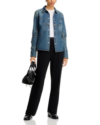 Slim Denim Shirt