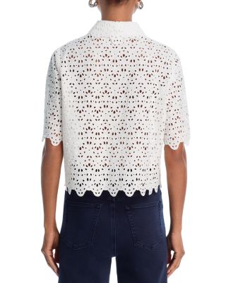 The Deco Eyelet Top