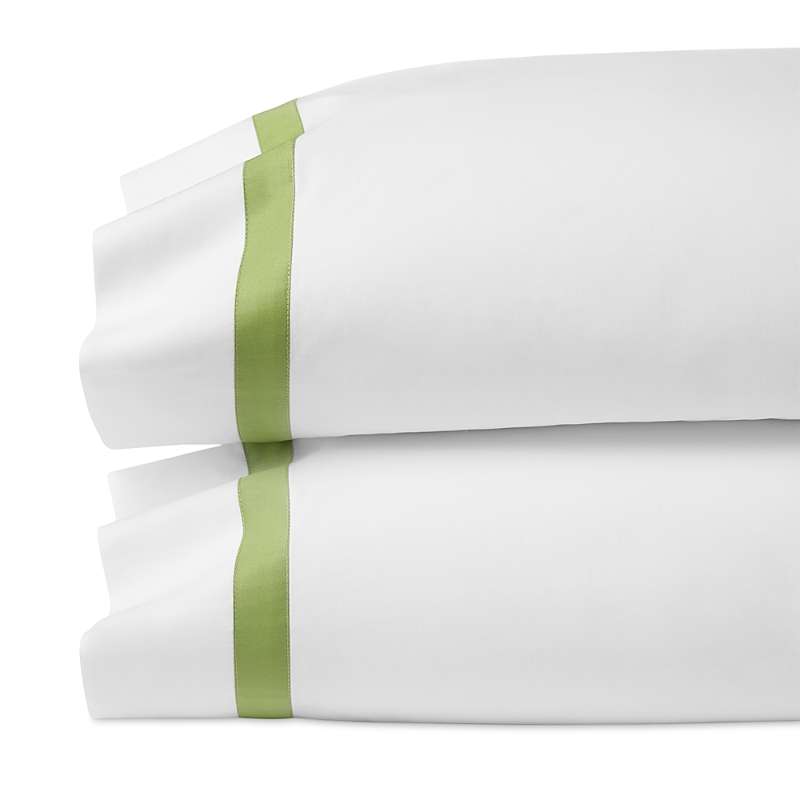 Sferra Estate Pillowcase Set, King In White/apple
