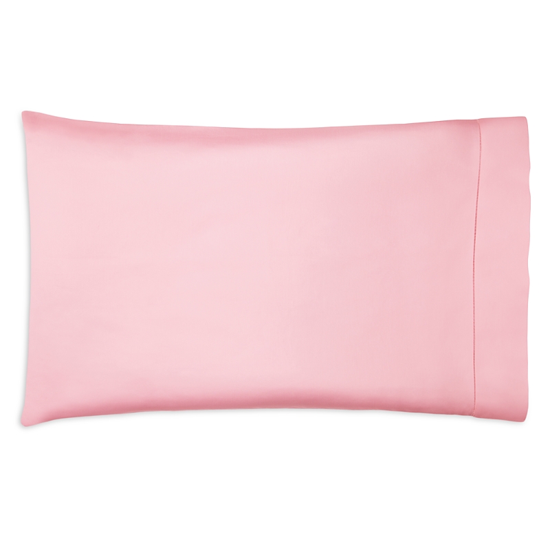 Sferra Fiona Cotton Sateen Pillowcases In Carnation