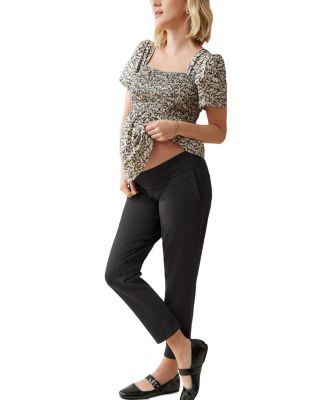 Short Sleeve Smocked Top