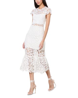 Clover Open Back Lace Dress