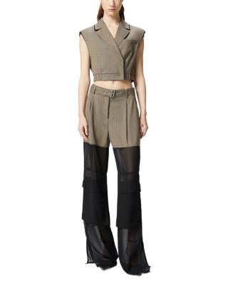 River Mixed Media Pants