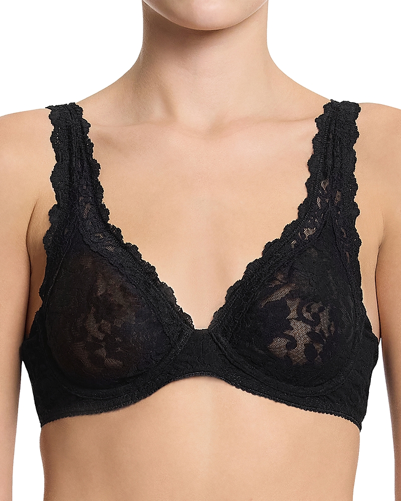 Shop Hanky Panky Signature Lace Underwire Bra In Black
