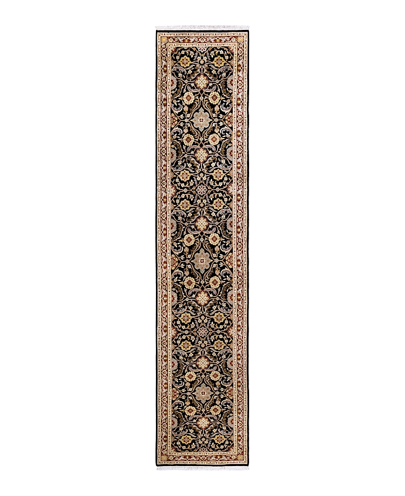 Bloomingdale's Mogul M1377 Runner Area Rug, 2'6 X 11'10 In Black