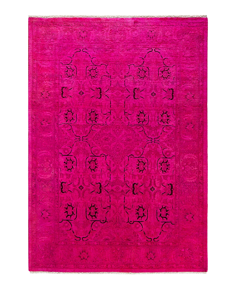 Bloomingdale's Fine Vibrance M1427 Area Rug, 4'1 X 5'10 In Pink