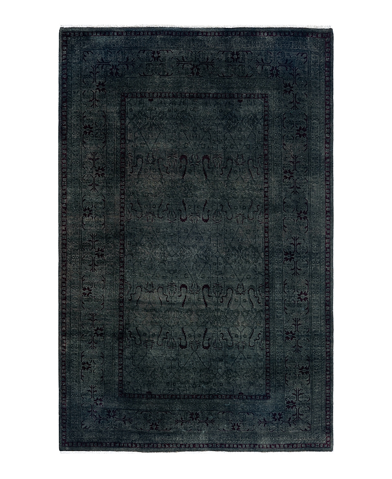 Bloomingdale's Fine Vibrance M1626 Area Rug, 5'2 X 7'10 In Gray
