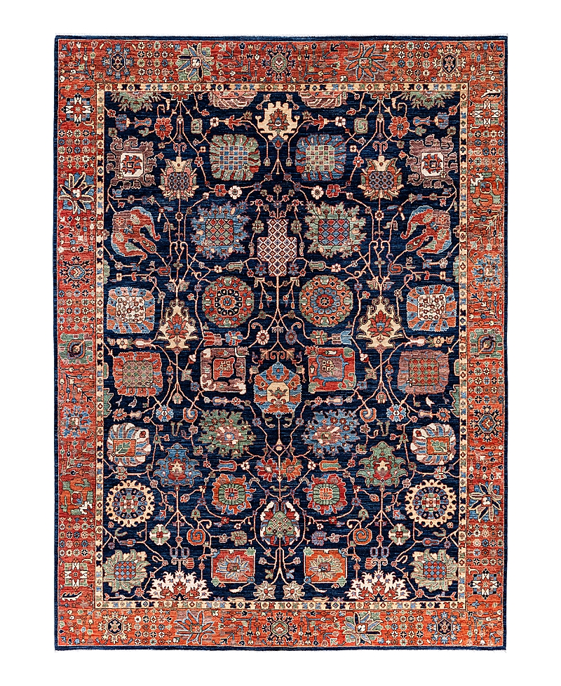 Bloomingdale's Serapi M1945 Area Rug, 9' X 11'8 In Blue