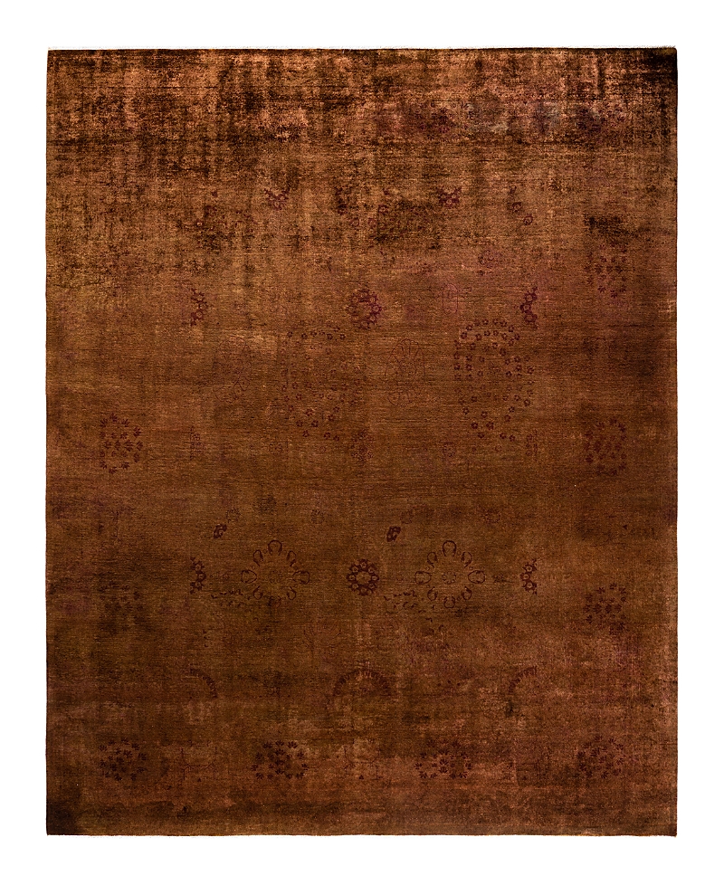 Bloomingdale's Fine Vibrance M1381 Area Rug, 8'3 X 10'3 In Brown