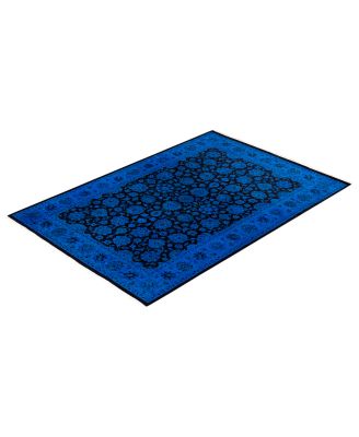 Bloomingdale's Fine Vibrance M1306 Area Rug, 4'2" x 6'