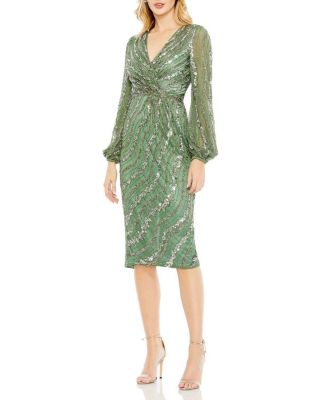 Mac Duggal
 Embellished Midi Dress main image 0