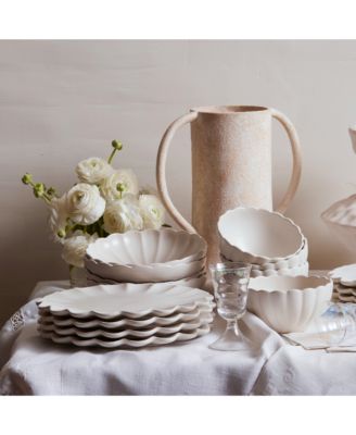 Dhalia Stoneware Dinner Plate, Set of 4