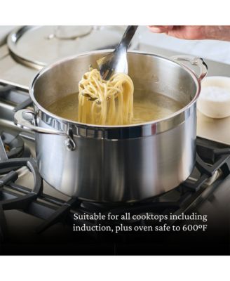 ProBond&amp;reg; Forged 10-Piece Professional Clad Stainless Steel Cookware Set