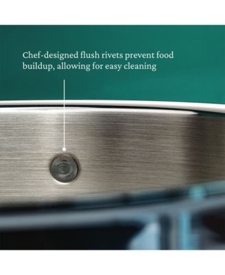 ProBond&reg; Forged 12.5" Professional Clad Stainless Steel Skillet