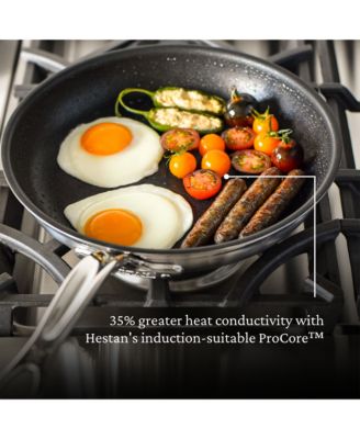 ProBond&amp;reg; Forged 2-Piece Professional Clad Stainless Steel Skillet Set with TITUM&amp;reg; Nonstick (8.5 &amp; 11-Inch)