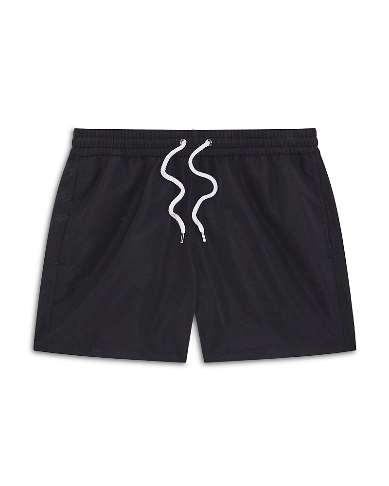 Frescobol Carioca Rio Drawstring 4.5 Swim Shorts In Black
